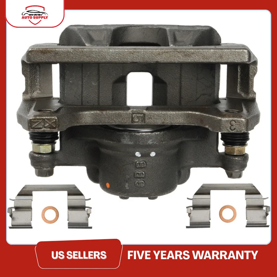 Pinza de freno con soporte para Honda Civic delantero izquierdo S2000 Acura RSX delantero derecho Foto 1 de 2