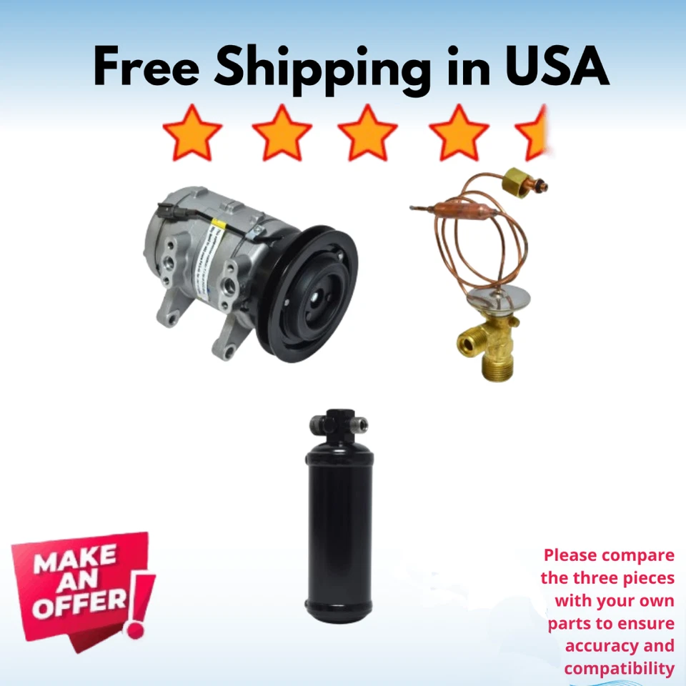 Kit Compressor Ajuste A/C Nissan D21 1992-1994 - Imagem 1 de 1