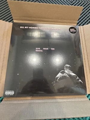 Zach Bryan Live vinyl All My Homies Hate Ticketmaster From Red Rocks  1899/2500 - Image 1 of 4