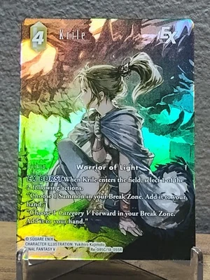 Krile EX Full Art Foil Legacy Collection Final Fantasy - Image 1 of 2