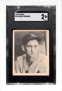 1939 Play ball #50 Charlie Gehringer SGC 2 - Picture 1 of 2