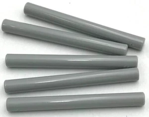 Lego 5 New Light Bluish Gray Bars 4L Lightsaber Blades Wand Pieces - Picture 1 of 1