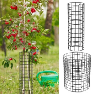 6/10er Pack Baumstammschutz Metallgitter Rindenschutz mit Reißverschlussbändern 16,5"H  - Bild 1 von 12