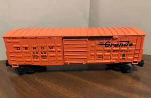 Lionel 6-15000 Denver & Rio Grande Waffle Side, orange, Güterwagen. Scheint nie benutzt zu sein - Bild 1 von 12
