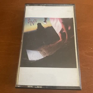STYX Cassette Tape CORNERSTONE 70s Rock Prog Reissue CLEAR SHELL DENNIS DEYOUNG - Picture 1 of 4