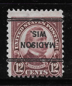Wisconsin Precancels - Madison 243 - 12c 1926/32 Inverted DLE - Picture 1 of 1