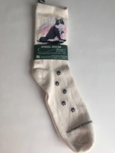 Ragamuffin Katze Designer Katzenrasse große Socken von Wheel House ~ NEU mit Etikett ~ - Bild 1 von 4