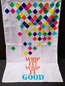 Peitsche es! Whip it Good Küchen-Geschirrtuch, Ladelle, geometrisch, helle kräftige Farben - Bild 1 von 4