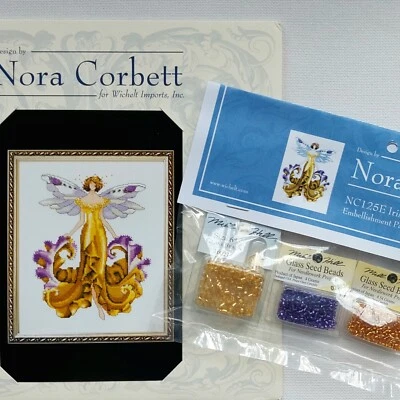 Nora Corbett 虹膜十字绣图和装饰包 NC125 — 第 1/4 张图片