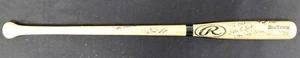 California Angels Jay Johnstone Rex Hudler Bob Grich +1 Signed Bat JSA Authentic - Picture 1 of 6
