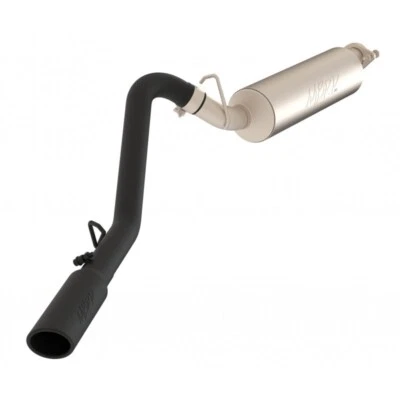 Escape MBRP Armor Catback negro para Jeep Wrangler TJ 2000-2006 2,5 L / 4,0 L Foto 1 de 2