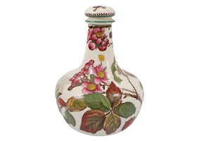 Wedgwood Arts Crafts Pottery Decanter Humphrey Taylor London Berries and Cobweb - Picture 1 of 9