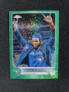 2022 Topps Chrom Vladimir Guerrero JR. Bildvariation grüner Fleck/99! - Bild 1 von 2