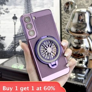 Kühlung Magnet Handy Hülle Cover für Samsung Galaxy S24 S23 S22 S21 Plus Ultra - Bild 1 von 16