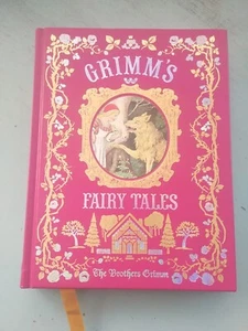 ❤️GRIMM'S FAIRY TALES Illustrated Leather bound Sealed Collectible Edition NEW - Imagen 1 de 6