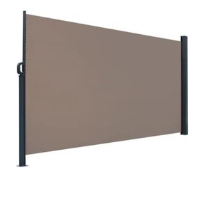 (118 x 63)" Retractable Awning Patio Outdoor Privacy Screen w/ UV Resistance - Picture 1 of 8