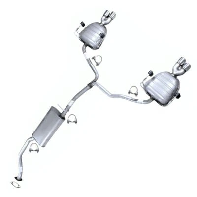 Kit de sistema de escape de acero inoxidable para: Chevrolet Traverse 2013-2017 3,6 L Foto 1 de 4