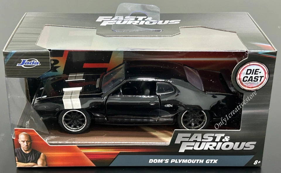 Jada Fast And Furious Dom's Plymouth GTX 1:32 - Image 1 of 1