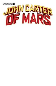 John Carter of Mars #1 Blank Authentix Edition Variant Cover F - Picture 1 of 1