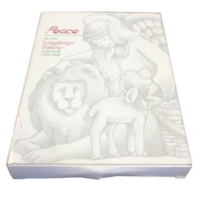 1993 Longaberger Friedensengel Serie Weihnachten Keksform Urlaub Backen Vintage Neu - Bild 1 von 13