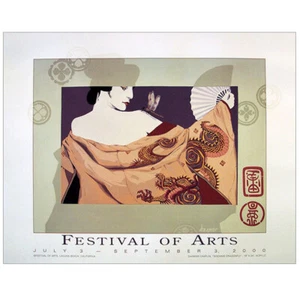 2000 FESTIVAL OF ARTS PAGEANT MASTERS POSTER LAGUNA BEACH - ORIGINAL MINT ROLLED - Picture 1 of 1