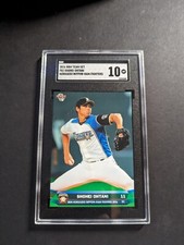 2016 BBM Hokkaido Nippon-Ham Fighters Team Set #F02 Shohei Ohtani SGC 10