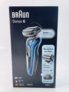 Braun Electric Razor for Men, Series 6 6020s SensoFlex Wet & Dry Foil Shaver wit - Picture 1 of 11