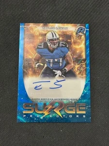 2024 Topps Resurgence Taylor Lewan Surge Protectors Blue Surge Auto /99 - Picture 1 of 2