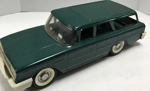 1960s 1970s Buddy L Wagon Dark Green Ford Wagon - Picture 1 of 4