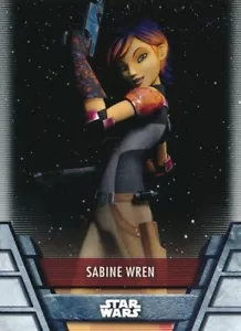 PX-4 SABINE WREN 2020 Topps Star Wars Holocron Trading Card Rebels Ahsoka Clone - Picture 1 of 2