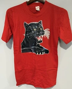 Vintage Sunstrokes Of Hawaii Single Stitch Shirt Small With Iron On Panther - Picture 1 of 8