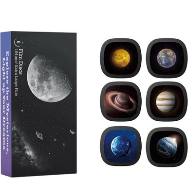 Dischi Realistici - Dischi per Proiettore Meteore e Galassia, Slide 5k Ultra HD - Immagine 1 di 2