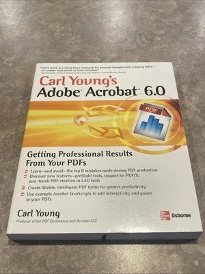 ADOBE ACROBAT 6.0: GETTING PROFESSIONAL RESULTS FROM YOUR By Carl Young Free S/H - Image 1 of 4