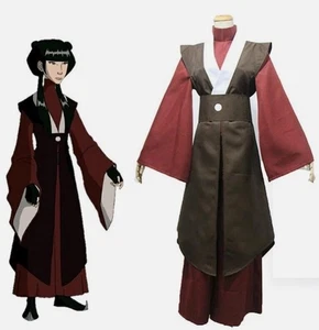 AUF LAGER Avatar ATLA Fire Nation Mai Cosplay Kostüm Damen Kung Fu Outfit - Bild 1 von 7