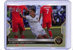 2022 TOPPS NOW MLS #8 CHICHARITO - PRINT RUN 157 - 90 MIN TALLY PUSHES LA! - Picture 1 of 2