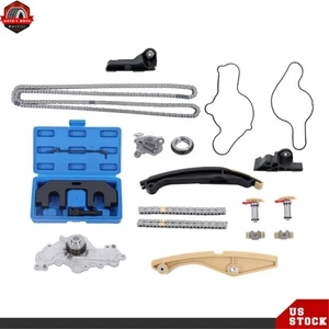 Kit de cadena de distribución bomba de agua herramienta de sujeción de leva para Ford Edge Explorer 2011-2016 - Imagen 1 de 20