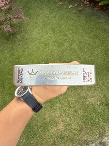 Titleist Scotty Cameron Pro Platinum Putter Newport Mil Spec 34 Inch 340g - Picture 1 of 4