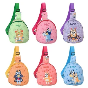 Bluey & Bingo Mini Backpack Kids Shoulder Bag Cartoon School Messenger Gift - Picture 1 of 11