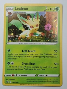 Leafeon SWSH191 Holo SWSH: Sword & Shield Promo NM English Pokemon - Picture 1 of 2