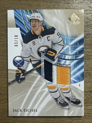 2020 SP GAME USED JACK EICHEL RARE!!! 03/10 PREMIUM PATCH #40 - Image 1 of 4