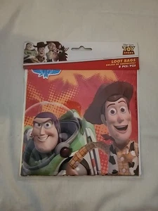 Disney Pixar Toy Story Loot Treat Bags Set of 8 Party Celebrating - Picture 1 of 2