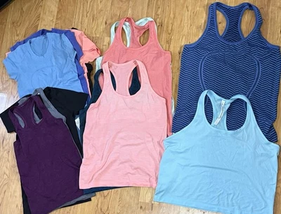 Lululemon Bundle Swiftly Tech Mix Of Sizes Lot Of 13 *READ DESCRIPTION* - Image 1 of 4