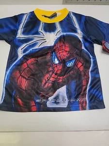 Rare Boys Original Spider-Man T Shirt 2002 Size 2. Dry Fit Style. - Picture 1 of 6