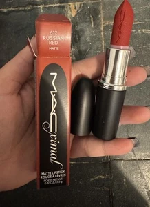 MAC Cosmetics MACximal Matte Lipstick 612 RUSSIAN RED | New W/ Fast Ship READ - Picture 1 of 4