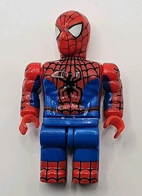 Mega Bloks Spiderman Marvel 1.75" Minifigure Figure Red Blue Suit FREE SHIPPING - Image 1 of 4