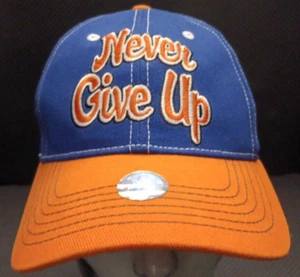 NWOT 2017 Adj Strapback WWE Never Give Up John Cena Hat Cap - Picture 1 of 7