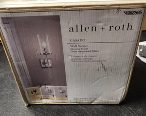 Casado 3.875-in W 1-Light Chrome Modern/Contemporary LED Wall Sconce - Picture 1 of 3