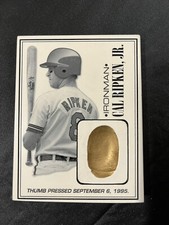 1995 The Sports Mint Thumbs Of Gold Cal Ripken 