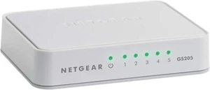 NETGEAR (GS205100PAS) 5 Port Gigabit Ethernet Switch - Bild 1 von 3