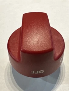 Manopola di controllo Wolf KIP 5J42 Range Red OFF HI-LO Hi-SIMMER-LO #4 ricambio - Foto 1 di 7